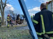 Rakieta uderzyła w Połtawę: kobieta uratowana spod gruzów