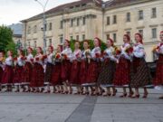 Obchody wielkanocnych świętości na Prospekcie Wolności we Lwowie