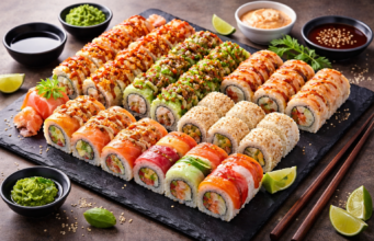 Jak wybrać idealne rolki sushi: przewodnik dla miłośników japońskiej kuchni